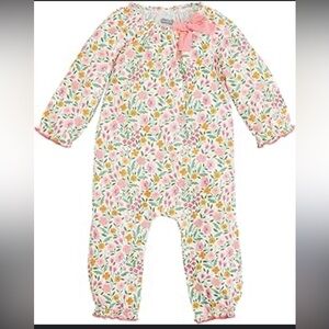 Mud Pie Baby Floral Romper 3-6M